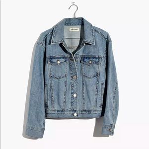 Madewell The Boxy-Crop Jean Jacket